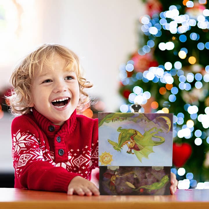 Enchantmints - Wholesale Music Box - Kids & Baby - Playful Dragon Music Box6