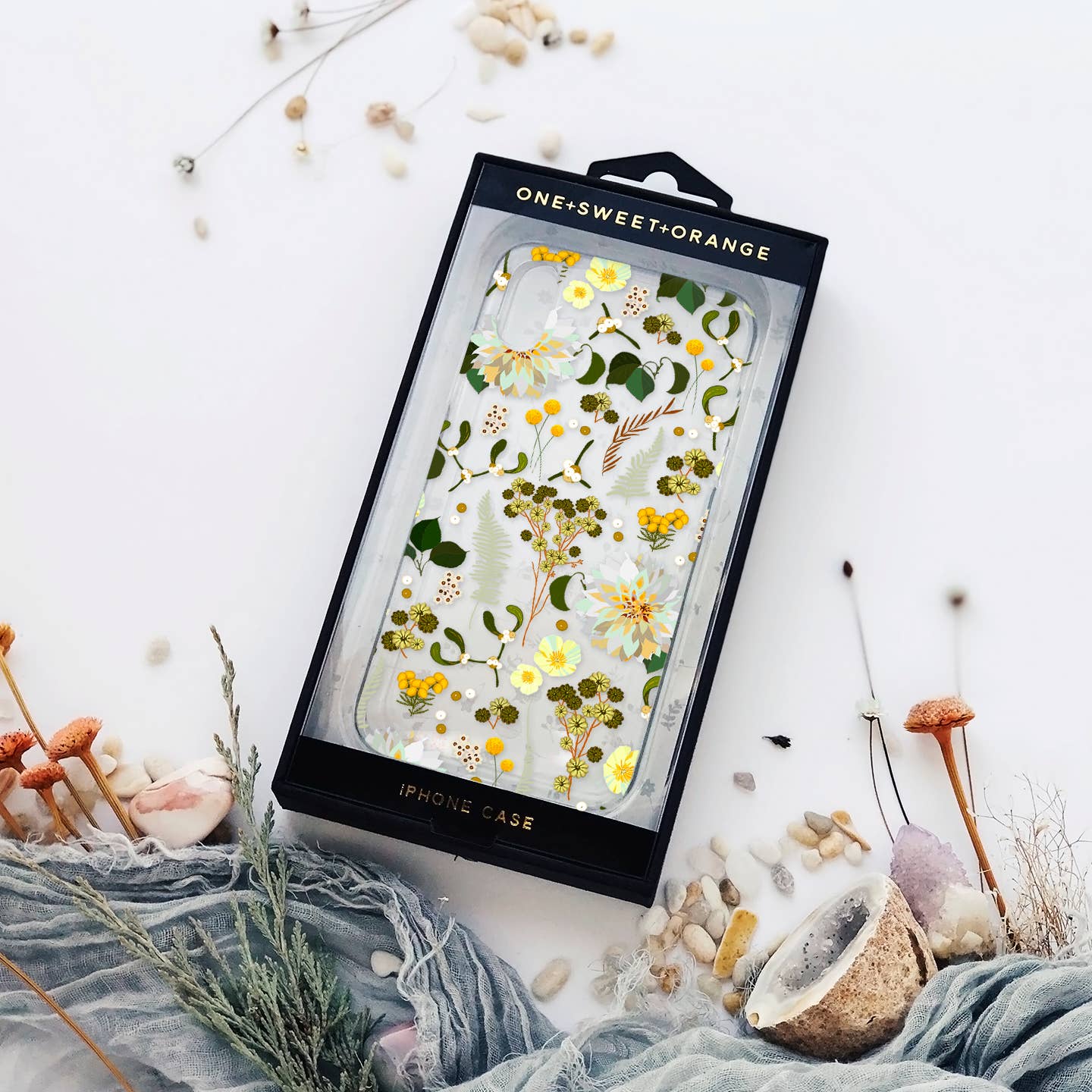 Onesweetorange - Wholesale Phone Case - Women's - iPhone Yellow Floral Case1