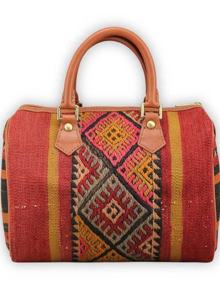 Kilim Baby Duffle Handbag for wholesale by Artemis Design Co.
