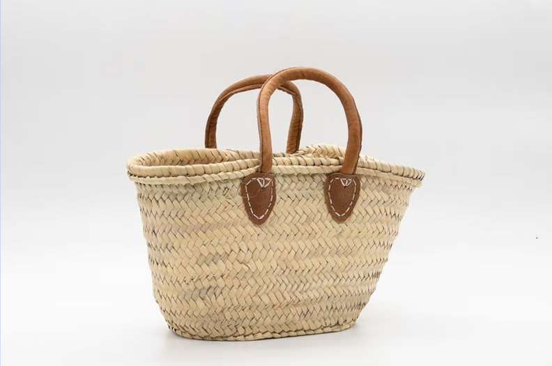 craftberber – wholesale Beach bag – Straw basket, french basket, grocery market bag, Beach Bag1