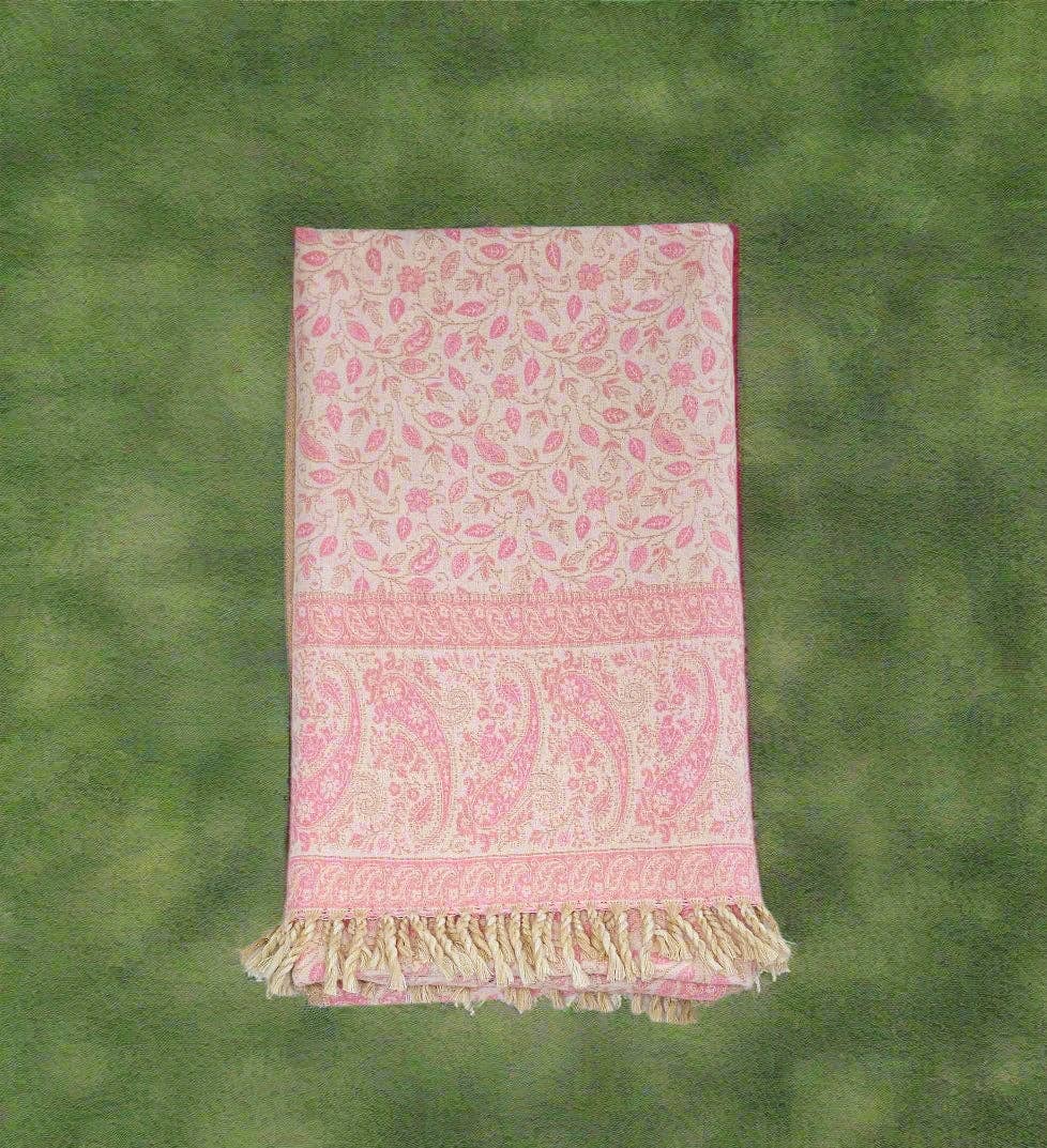 Tibet Handicrafts LLC - Wholesale Throw Blanket - Baby Pink Vibes4