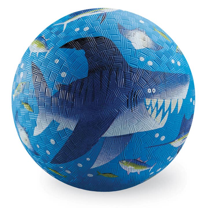 Crocodile Creek - Wholesale Sports ball – Kids - 7 Inch Playground Ball - Shark Reef