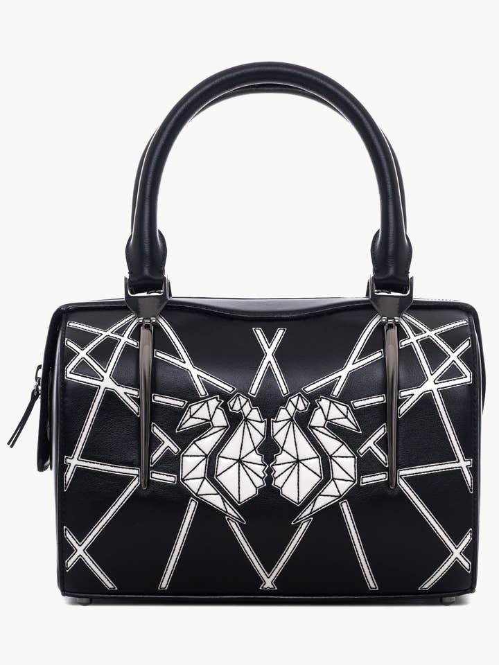 Handbag with handles and shoulder strap for wholesale by Sapaf