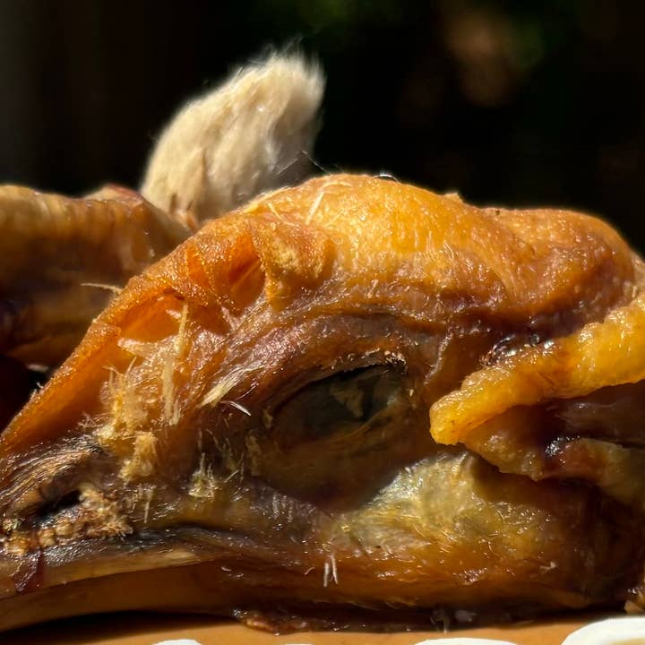 Dehydrated Chicken Head for wholesale by Rocky&Stella’s Treats