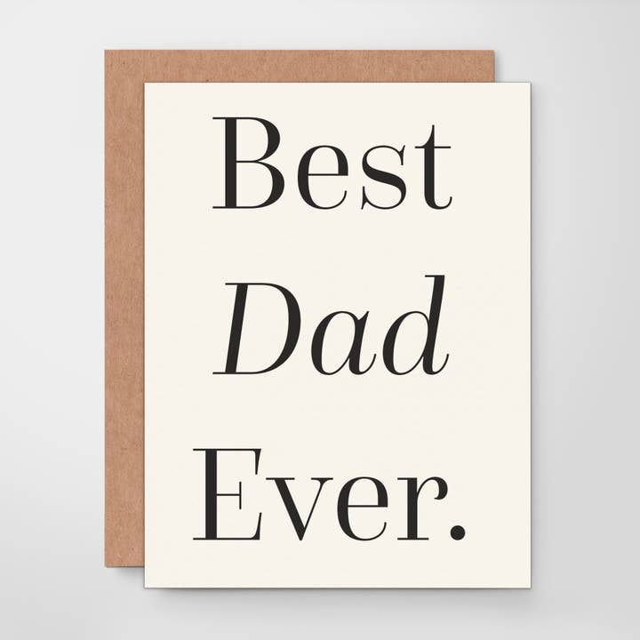 Beste Vader Ooit – Vaderdagkaart voor wholesale door Assar