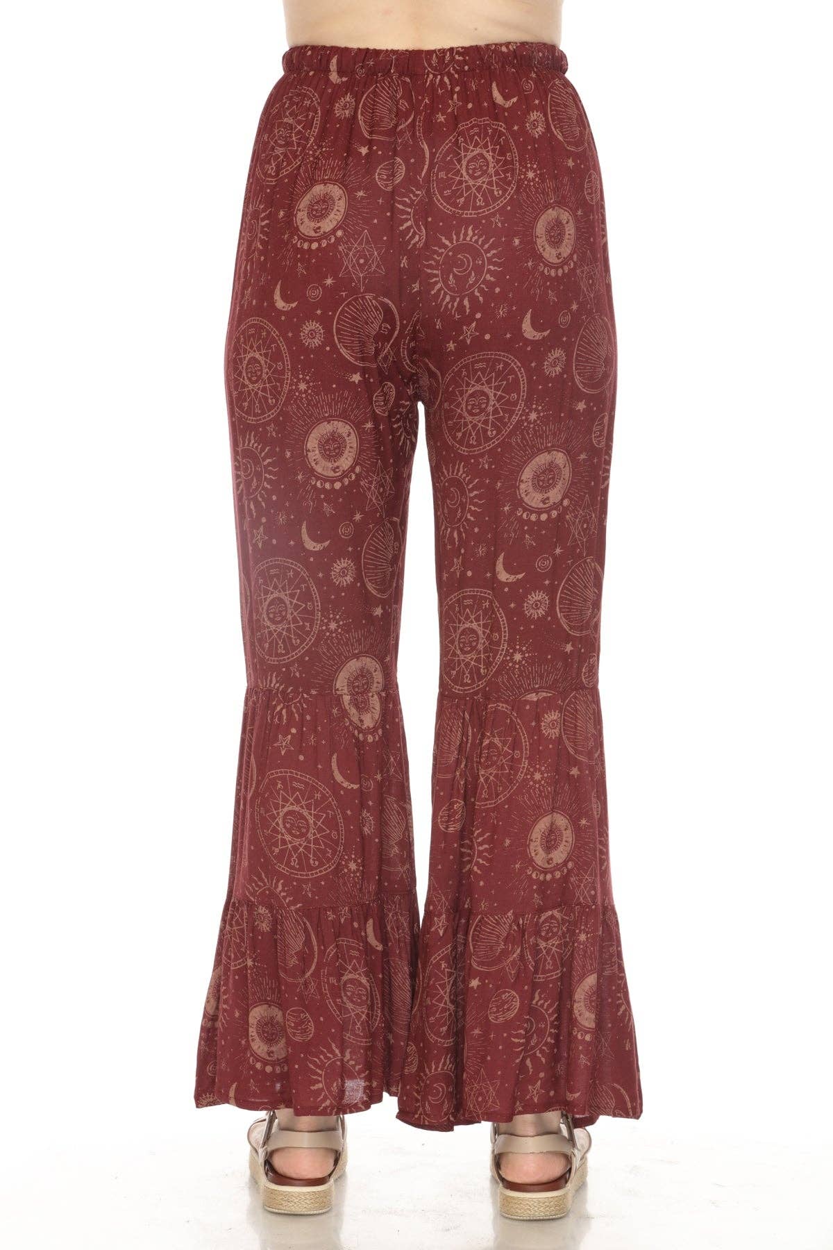 Lakhays Collection Inc. - Wholesale Pants - Women's - Flowy Tiered Ruffle Pants5