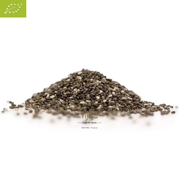 VIJAYA - SAS J.L. BOYERE - Wholesale Plant Seeds - Black Chia (Salvia hispanica) seed - 5kg -Organic*