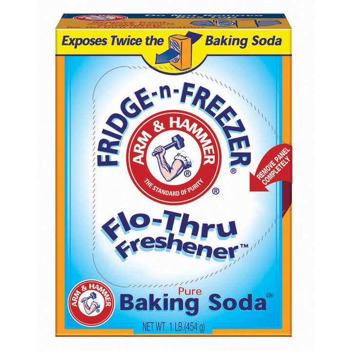 Arm & Hammer Fridge-N-Freezer Baking Soda Odor Absorber, 14 Ounces (Pack of 6) for wholesale by EVA Group