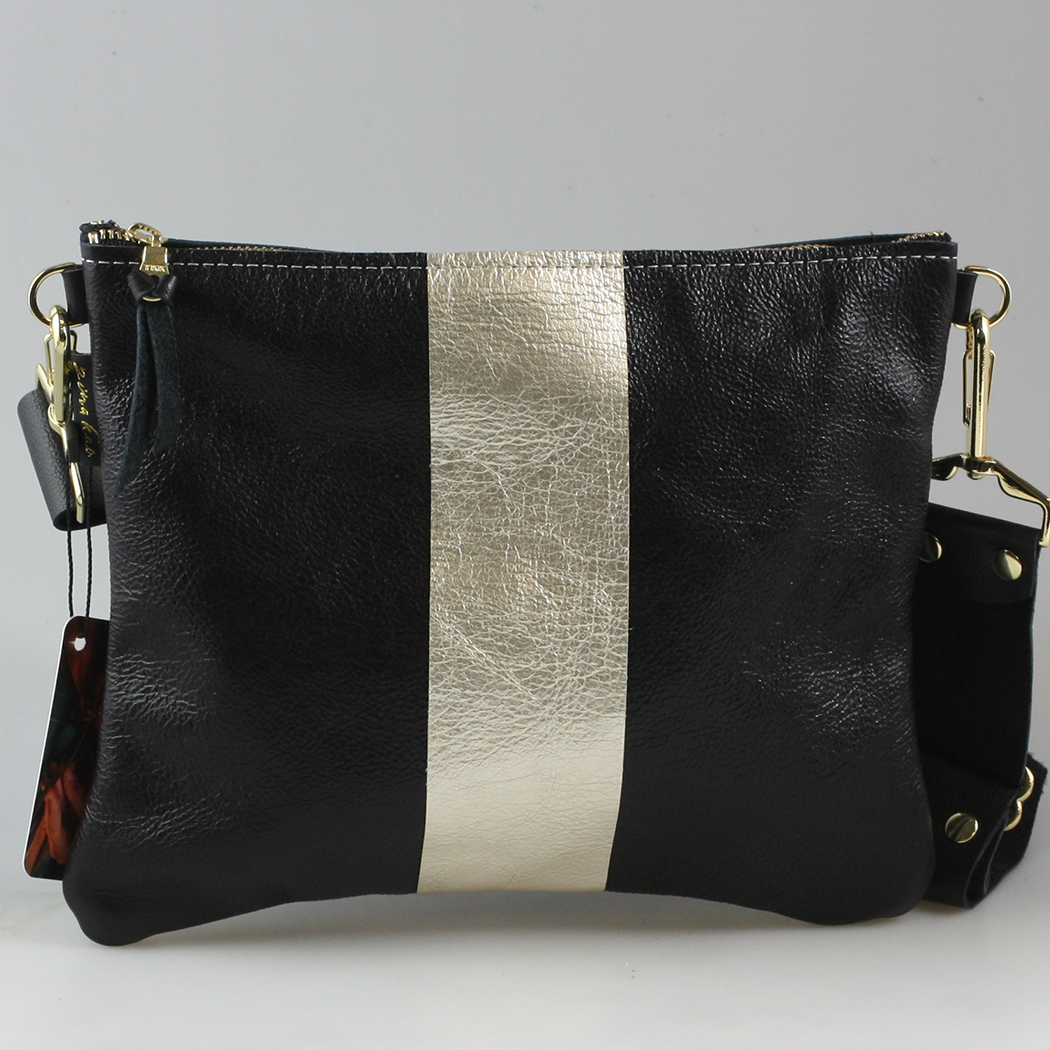 Zina Kao Exclusives – wholesale Crossbody bag – Women's – The METALLIC Stripe Taylor26