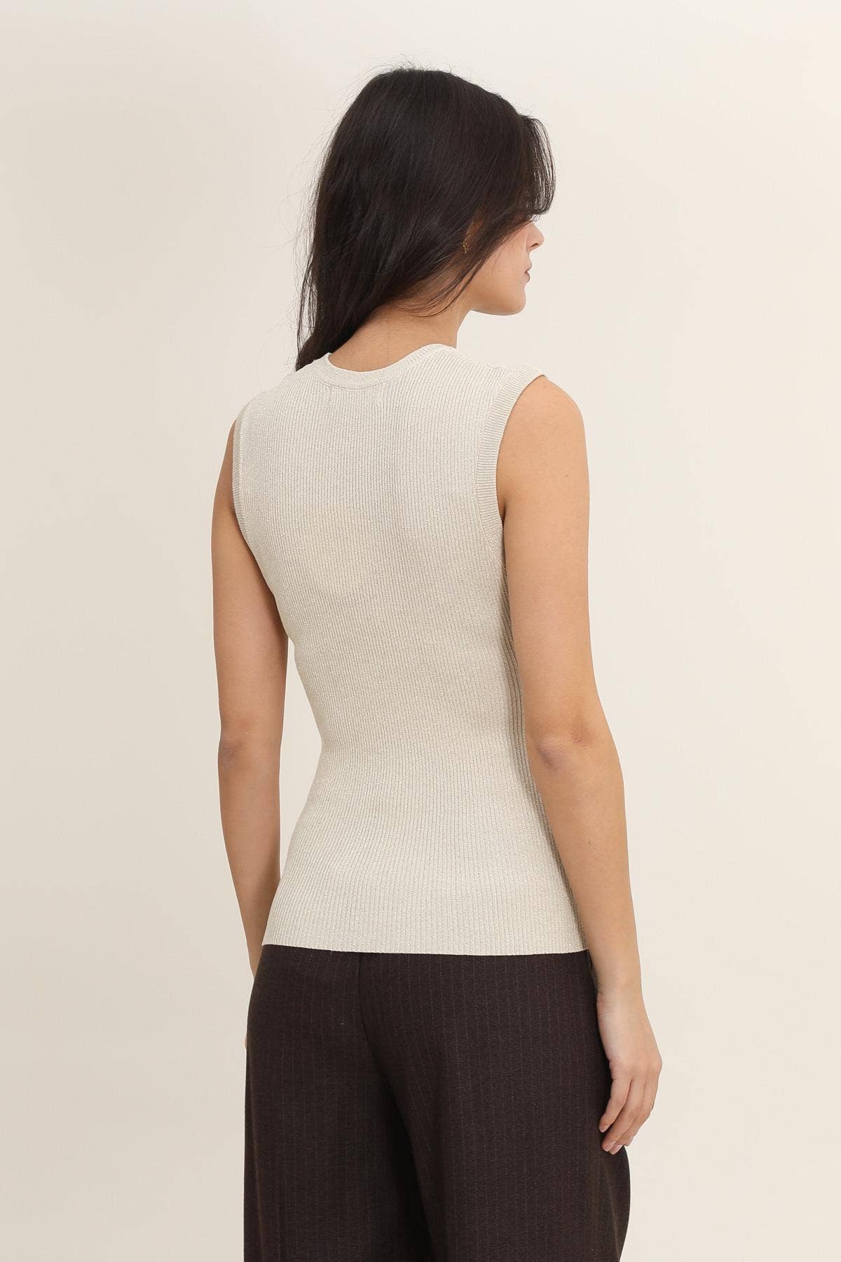 LULUMARY - Venta al por mayor Jersey corto de punto - Mujer - Top de malla H158A.5