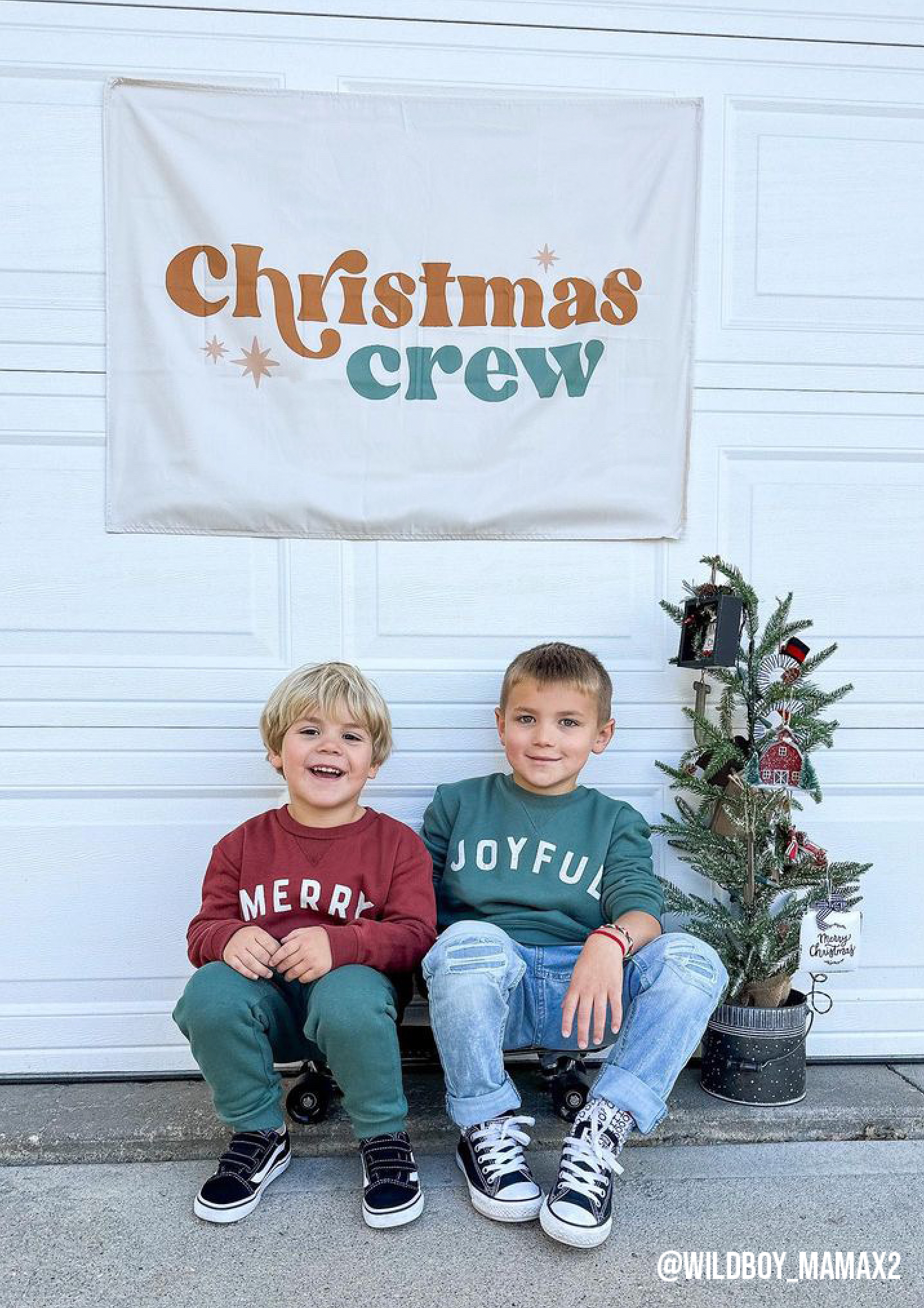 Cherrypick - Wholesale Banner - Kids & Baby - Christmas Crew Banner - Kids Holiday Banner and Wall Hanging4