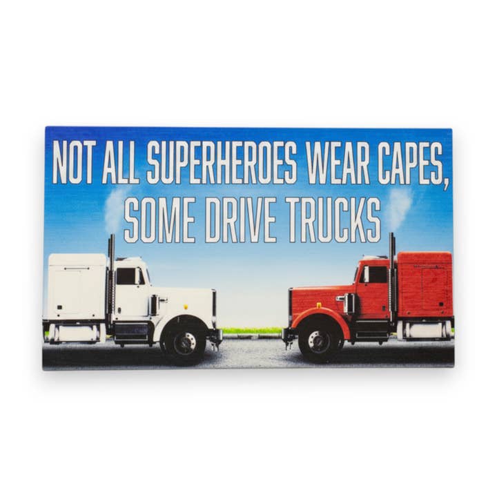Truck Driver Wooden Sign, Gift for Truckers for wholesale by JennyGems