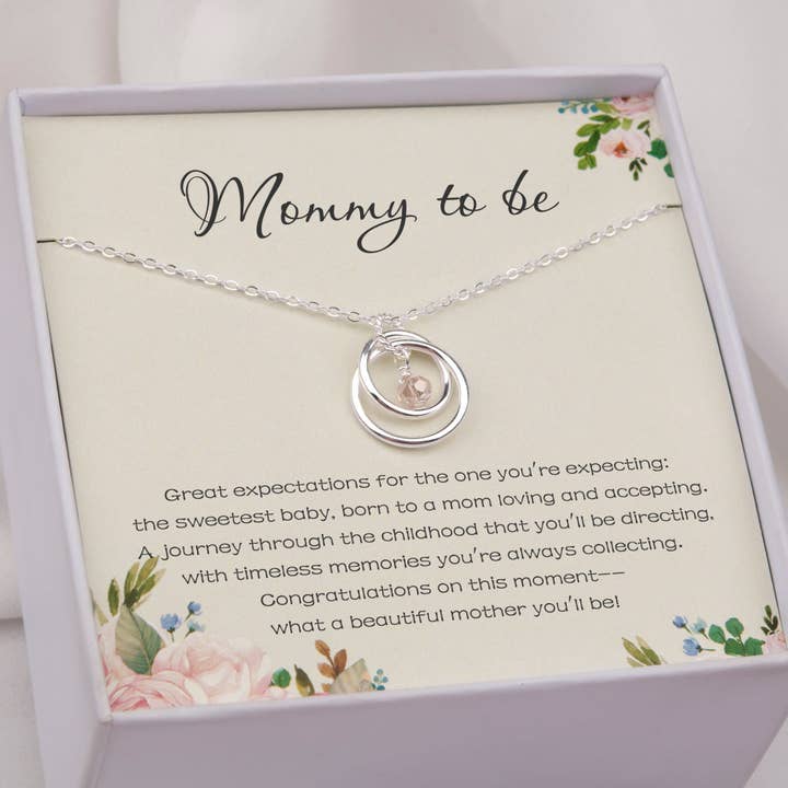 Anavia - Venta al por mayor Collares con colgantes/abalorios - Regalo de Navidad para Mamá Nueva Mamá Regalo de Joyería para el Día de la Madre