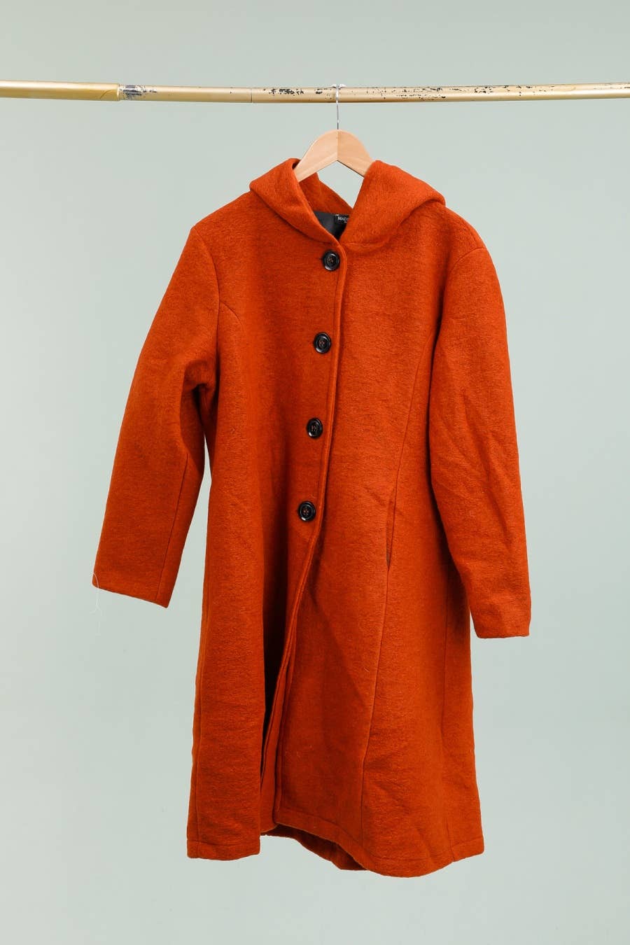 la maison des fibres naturelles - Wholesale Coat - Women's - Long plain wool coat 99320 20% Polyester - 80% Wool8