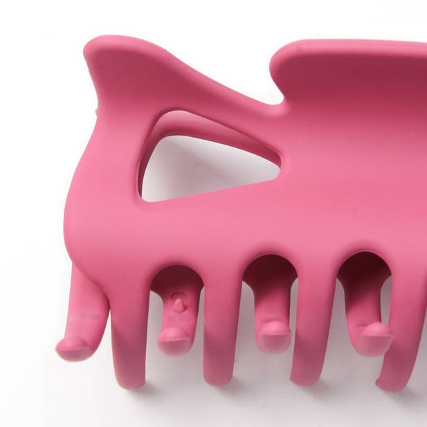 Inca UK – wholesale Hair clip – Women’s – Recycled matt finish plastic clamp. 9cm2