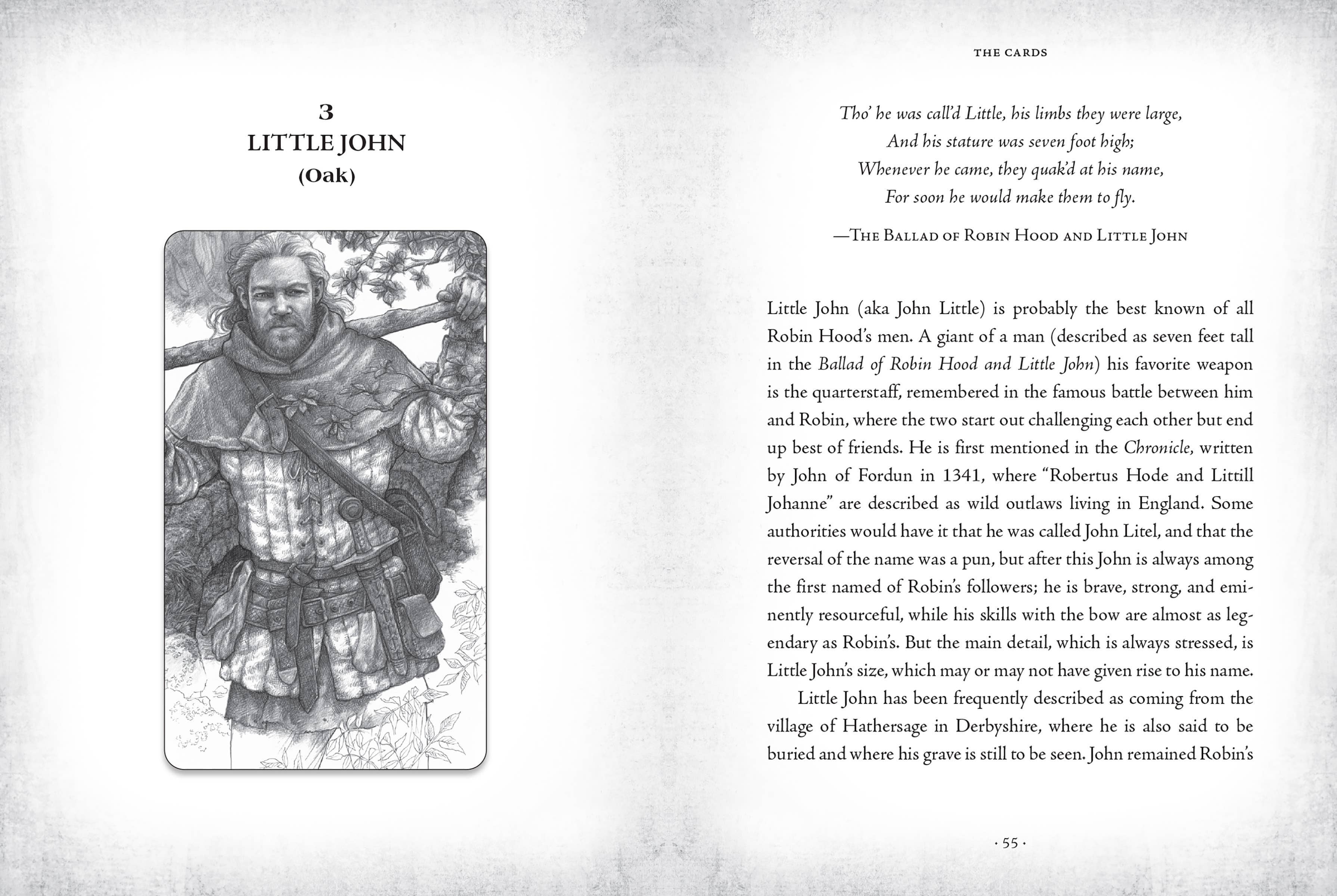 Hachette Book Group - Wholesale Tarot Cards - The Sherwood Oracle: Hidden Lore of the Wild Forest13