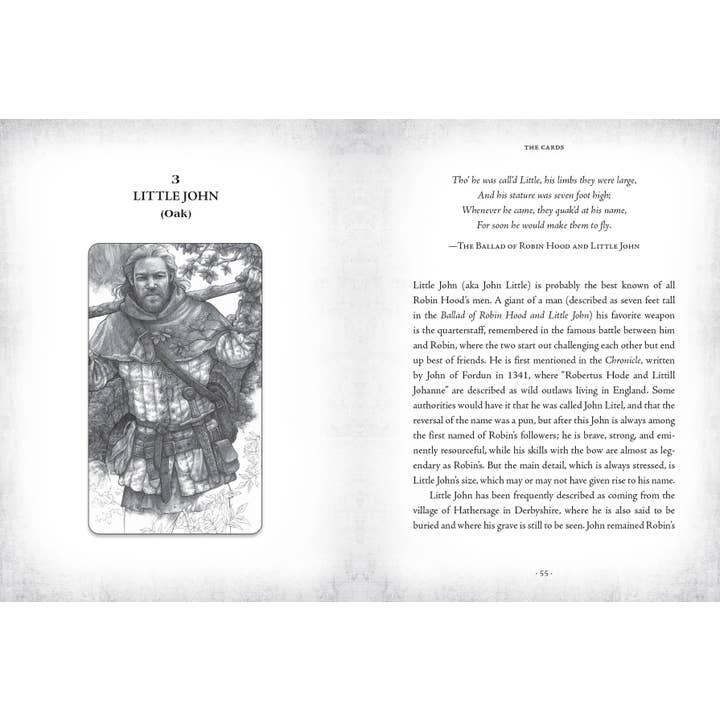 Hachette Book Group - Wholesale Tarot Cards - The Sherwood Oracle: Hidden Lore of the Wild Forest13