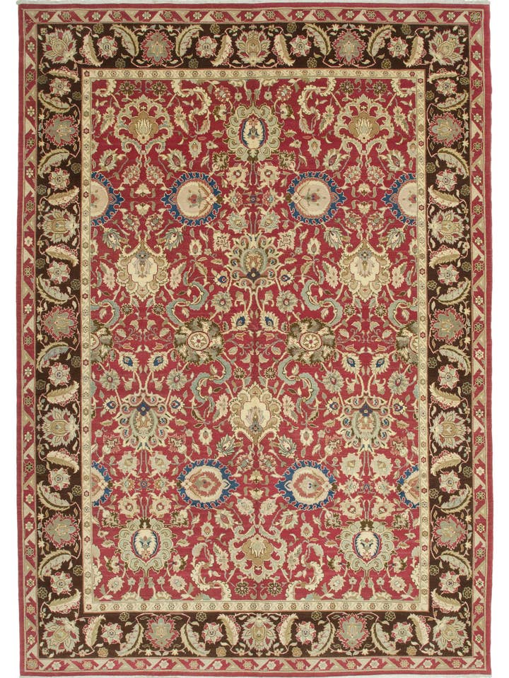 10x14 Roter Oushak-Teppich - 36063 für den Großhandel von RUG N CARPET