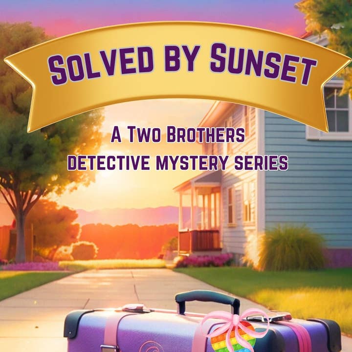 Solved by Sunset - The Mystery of the Missing Suitcase for wholesale by Two Brothers Books Publishing
