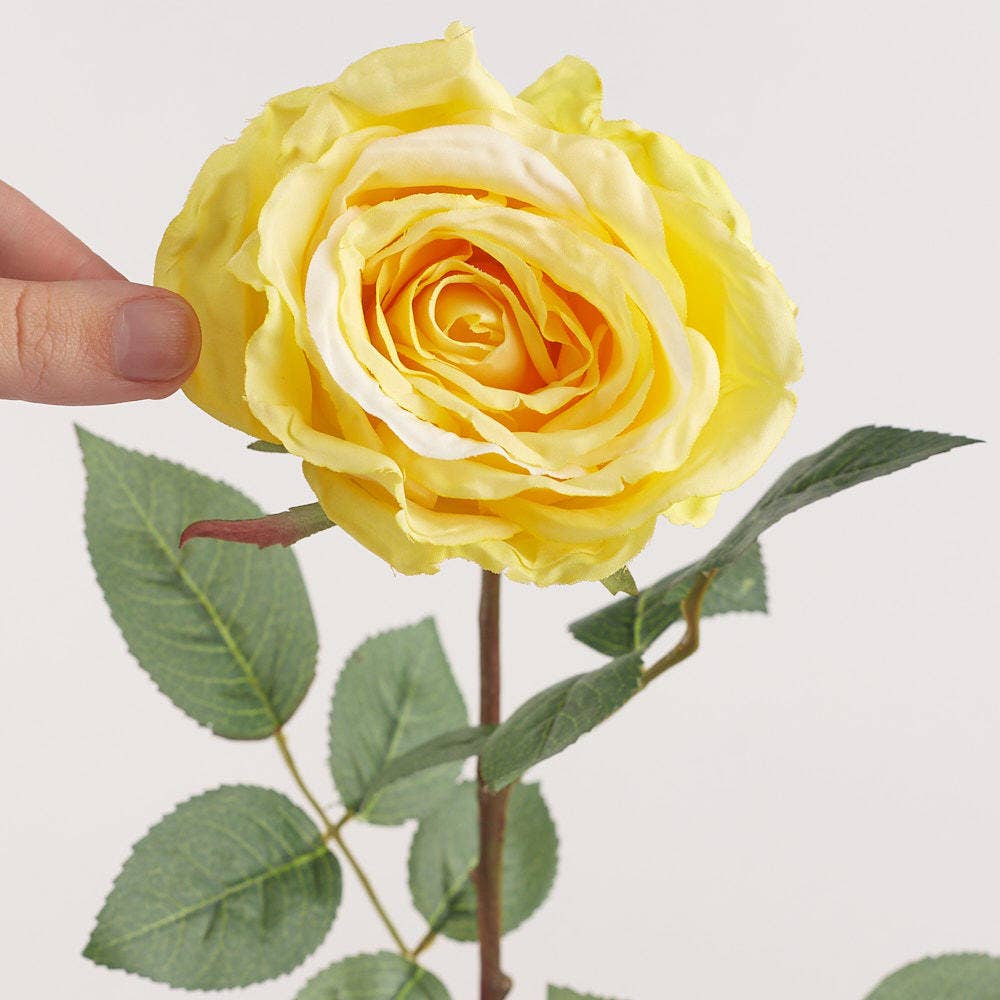 Factory Direct Craft - Wholesale Artificial Flowers - 30" Artificial Cabbage Rose Flower Stem2