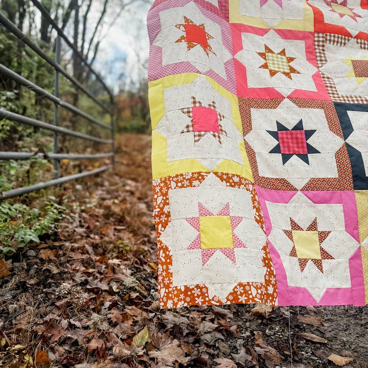 Penelope Handmade - Wholesale Craft Sewing Kit - Gertrude Quilt Pattern | Paper Pattern8