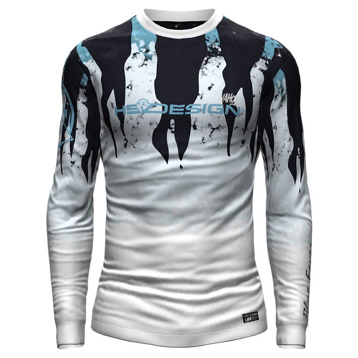 Long sleeve performance t-shirt Wahoo per la vendita all'ingrosso da parte di Hotspot Design