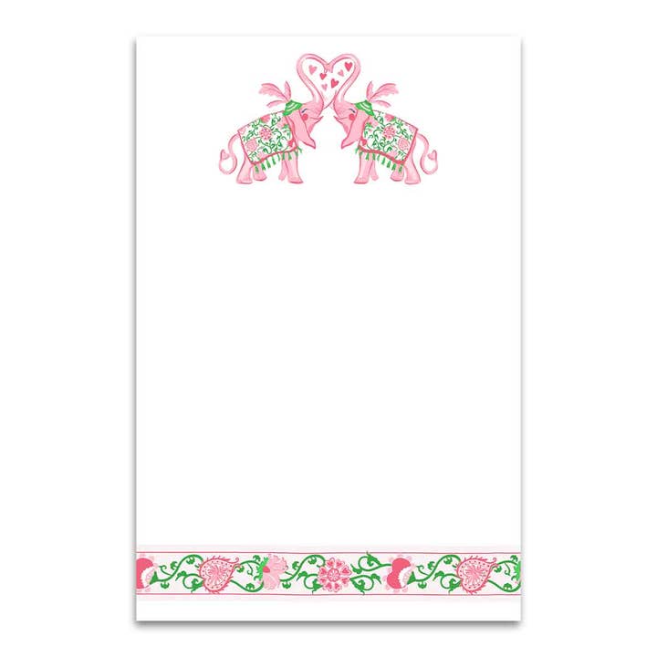 Elephants Embrace Notepad for wholesale by Taylor Beach Design