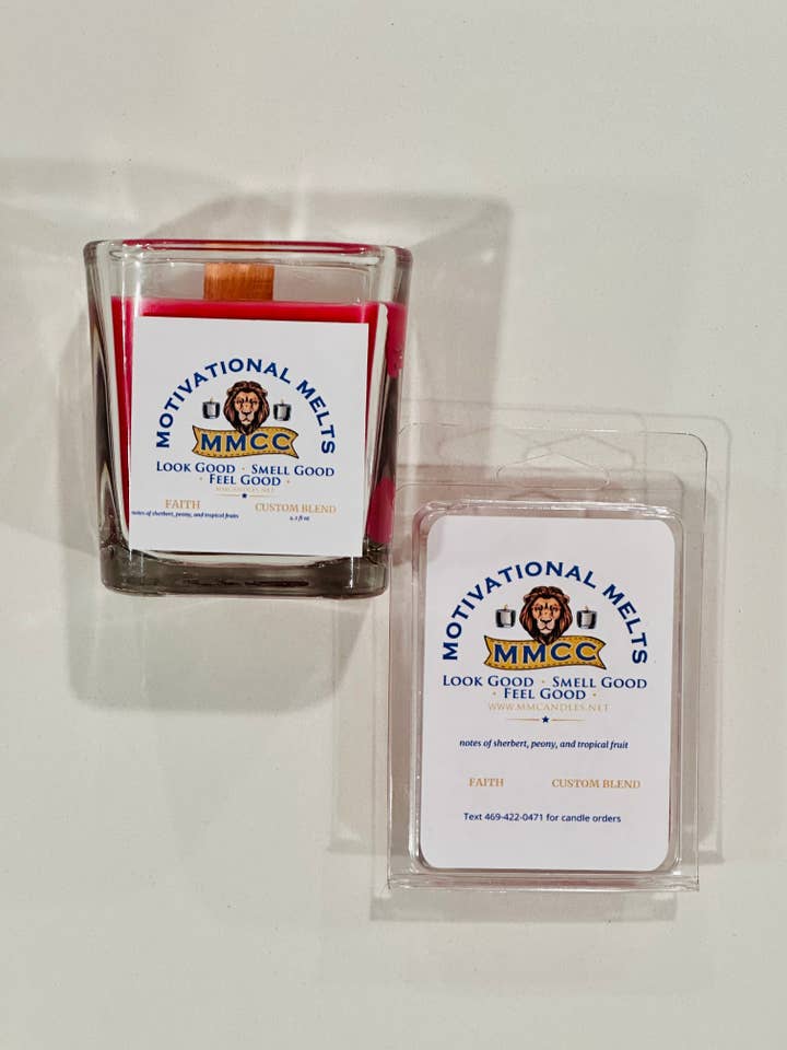 FAITH MELTS for wholesale by Motivational Melts Candle Company