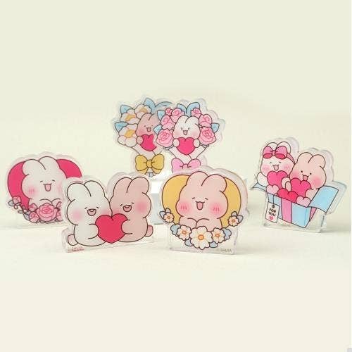 BCZShop - Wholesale Figurine Toy - Kids - CREAMPUFF BUNNY SHUYA RANDOM BLIND BOX ACRYLIC FIGURE