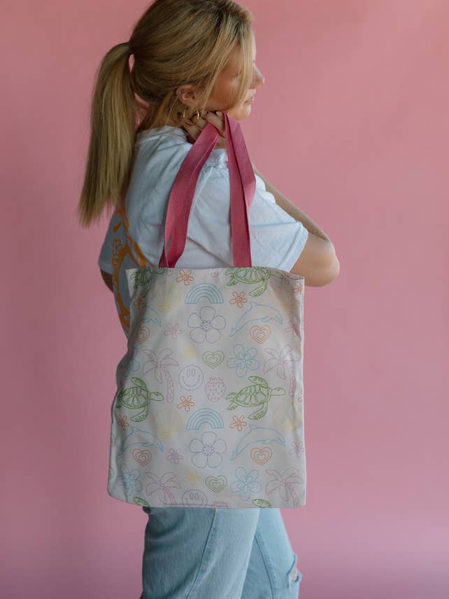 Beach Vibes Tote for wholesale by Banana Crush