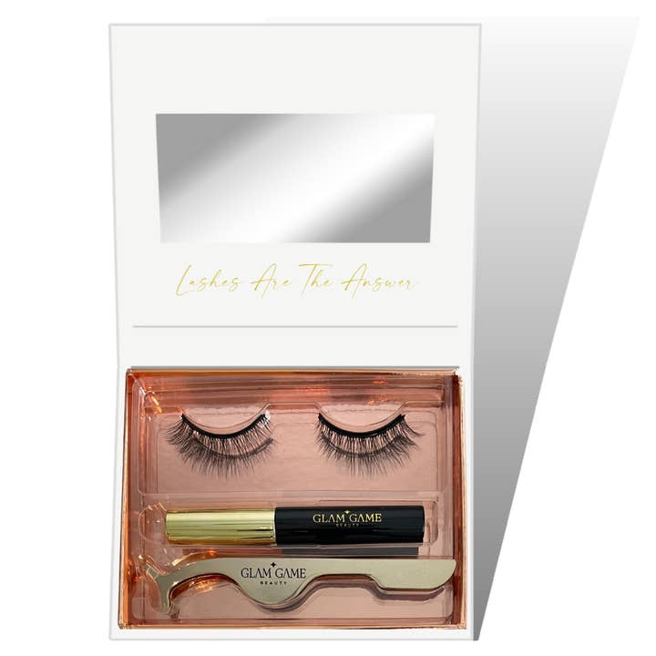 SUBTLE Natural Cat Eye Magnetic Lash Deluxe Kit for wholesale by Glam Game Beauty