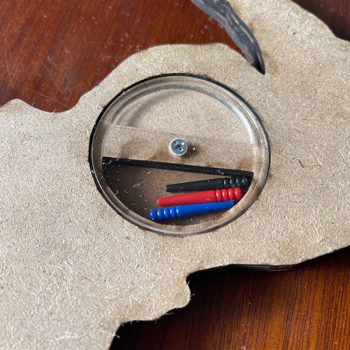 Michigan Proud Gifts - Wholesale Board Game - Michigan upper Peninsula Shaped Euchre Game Board3