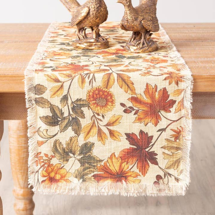 Audrey's Home & Gift - Wholesale Tafelloper - Tafelloper - Vallende Bladeren (Pk/02)0