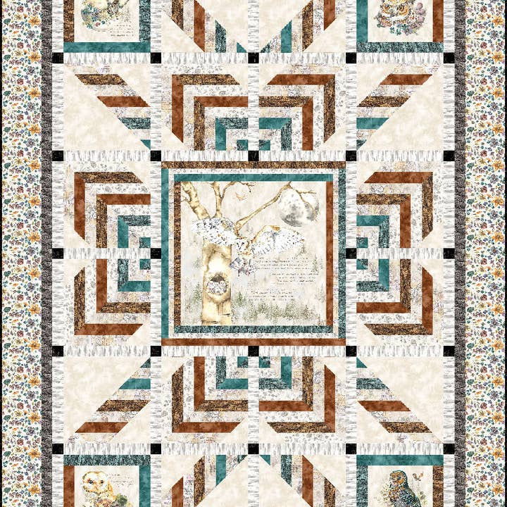 The Whimsical Workshop - Wholesale Quilt - Majestic Wings Quilt Pattern