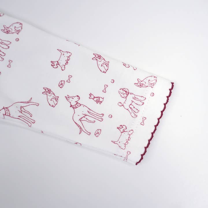 MARCELA - Vendita all'ingrosso Pigiamino - Neonati - Pigiama Footie in cotone Pima per cani2