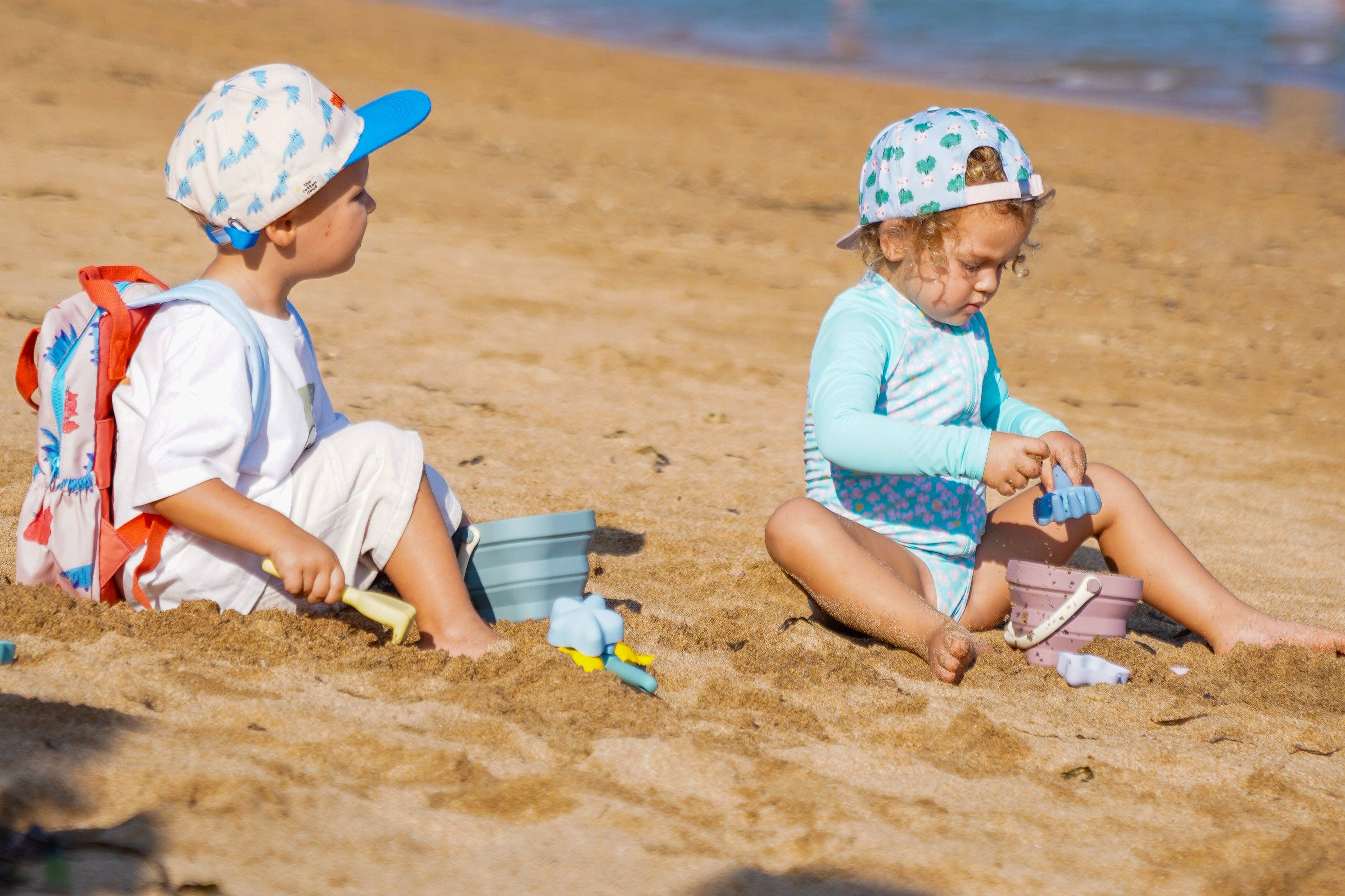 the cotton cloud – wholesale Beach/pool toy – Child & baby – Silicone Beach Toy Set Mauve3