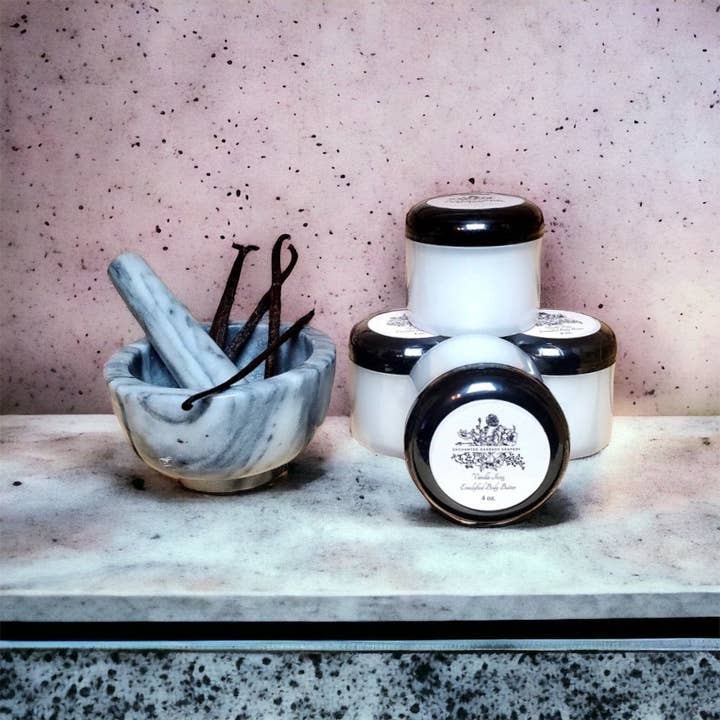 Vanilla Icing Body Butter for wholesale by Enchanted Gardens Soapery