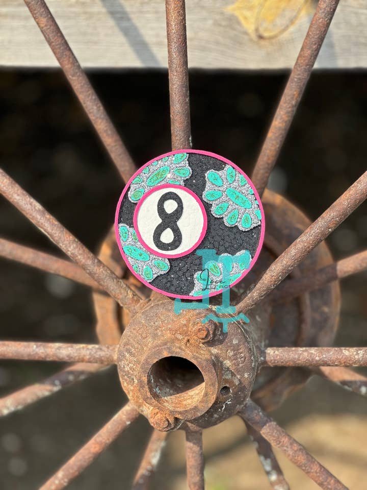 8ball with Conchos for wholesale by The Lace Tractor