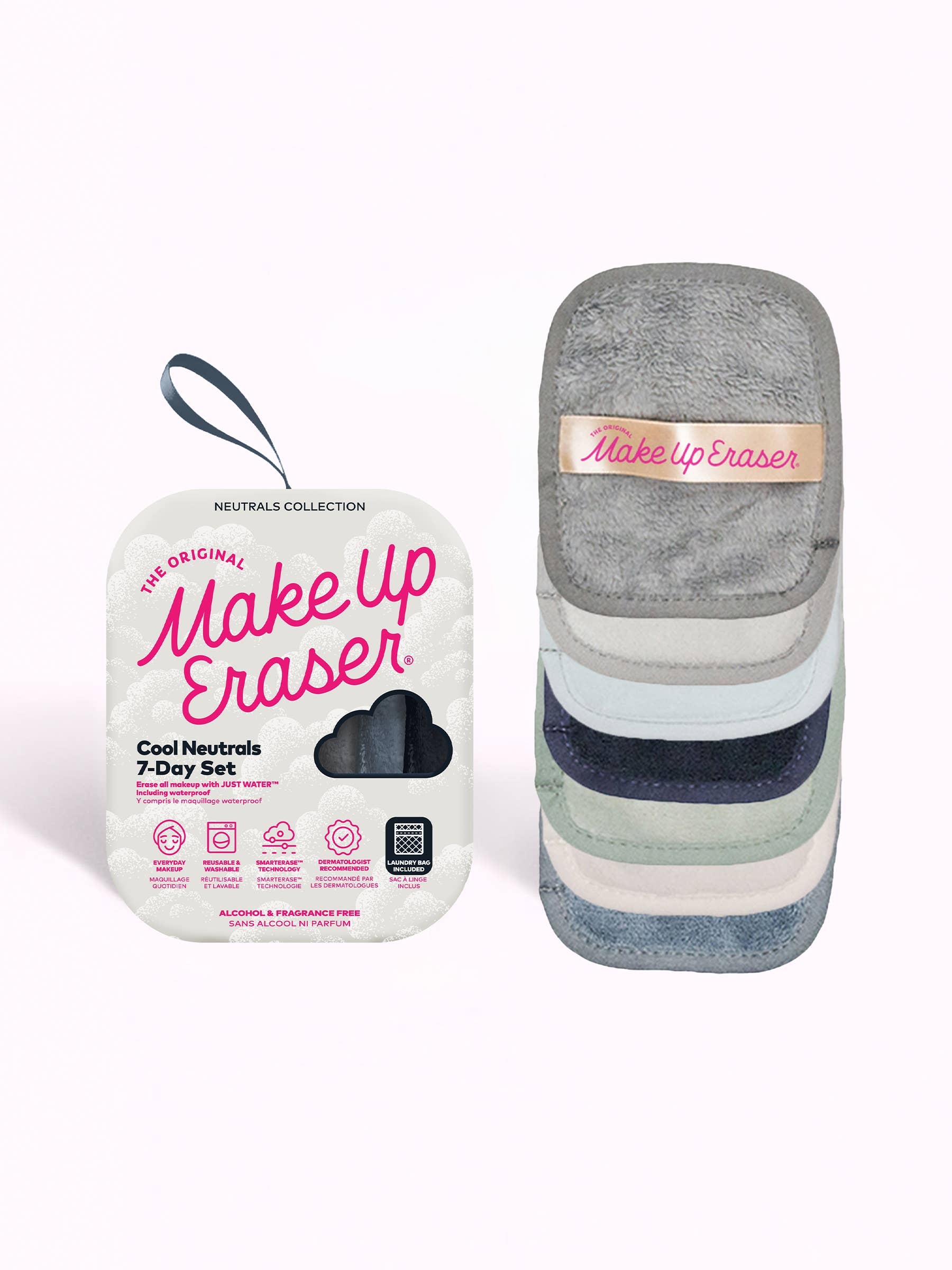 The Original MakeUp Eraser - Wholesale Make-up remover - Cool Neutral MakeUp Eraser 7-Day Set | SALE