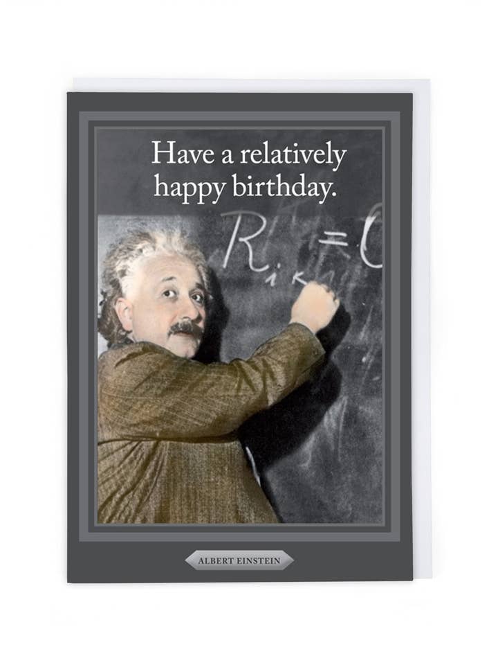 ALBERT EINSTEIN por atacado de Cath Tate Cards