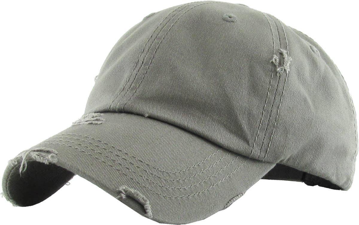 KBETHOS - Wholesale Ponytail Cap - Women's - Ponytail Washed Distressed Cotton Cap78