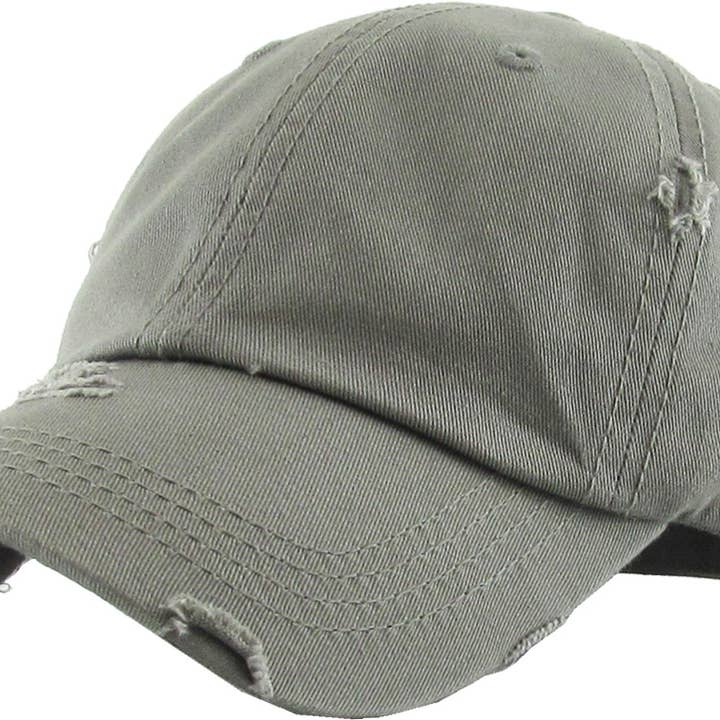 KBETHOS - Wholesale Ponytail cap – Women’s - Ponytail Washed Distressed Cotton Cap78