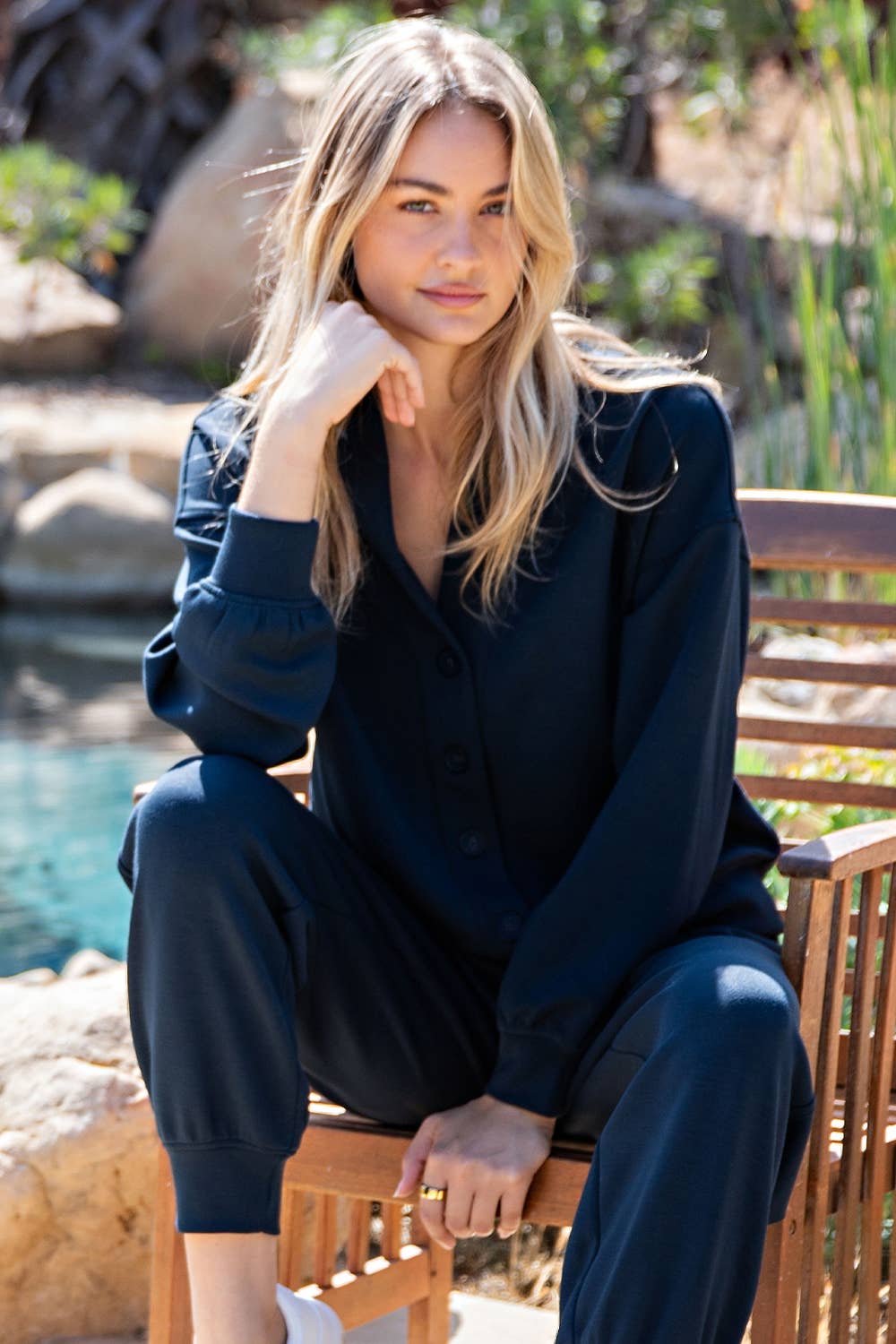 Rae Mode - Wholesale Lounge Top - Women's - MODAL POLY CARDI26