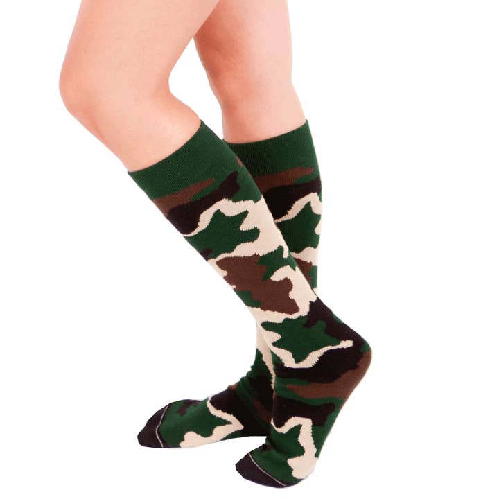 Army Camo Socks for wholesale by Chrissy's Socks