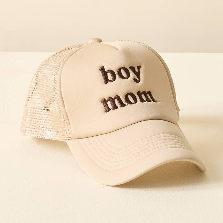 Trucker Hat - Boy Mom and other Purchase Wholesale mommin trucker hat. Free Returns & Net 60 Terms on Faire trending on Faire.