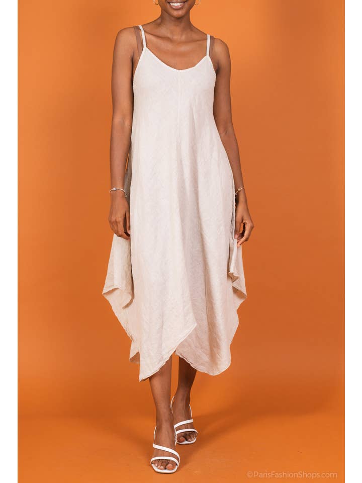 Shyloh - Wholesale Dress - Women's - Flowy linen dress 1494025