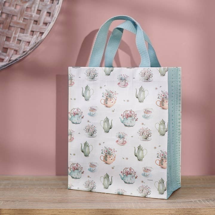 Primitives by Kathy - Wholesale Tote Bag - Unisex - Tea Time Daily Tote2