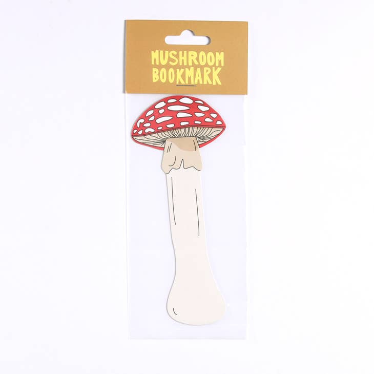 Mushroom Bookmark (it's die cut!) – Humdrum Paper