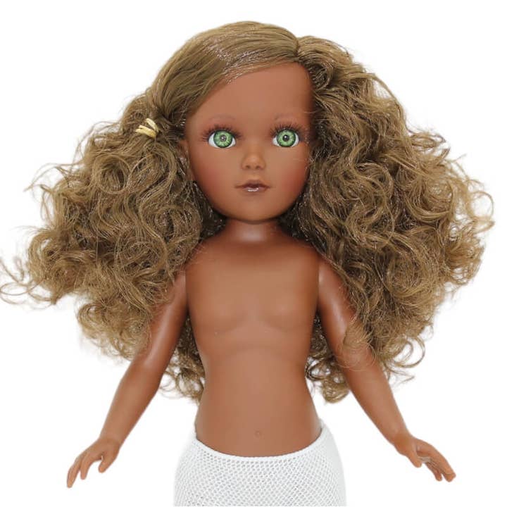 Folk Artesanía Muñecas - Vendita all'ingrosso Bambola - Bambini - Bambola Mari's mulatta 35 cm. originale Folk Artigianato mulatta1