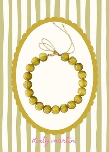 KMs GEMs – Großhandel Perlenkette – Chunky Perlenkette - Dirty Martini 20 mm2